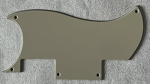 Plektrumschutz für Epiphone SG Special Style Gitarre Pickguard (3-lagig, Vintage Gelb)