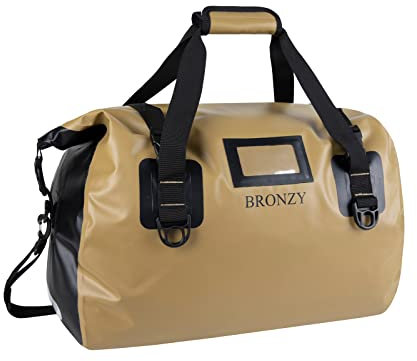 Vogano Wasserdichter Seesack, 50 l, strapazierfähig, großer Drybag, strapazierfähige Gurte und Griffe, großer und großer Platz, Heißsiegel-Finish für Camping, Kajak, Rafting, Bootfahren, Reisen,