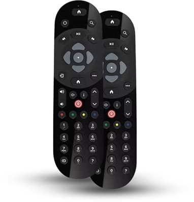 [Pack of 2] Replacement Sky Q Remote Control- Infrared Remote IR No Voice Remote Control Compatible with All Sky Q Box, TV Box, Q Mini Box and Silver Box Non-Touch TV Remote Control
