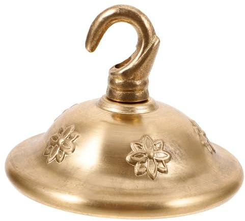 KONTONTY Baldachin Deckenlampe Mit Haken Für Pendelleuchten Deckenleuchtenplatte Und Abdeckplatte Aus Reinem Kupfer Für Stabilität Und Langlebigkeit