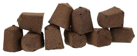 KONTONTY 10 Piezas Bloque De Plántulas De Tierra Comprimida Bloque De Cultivo Para Flores y Suelo Para Plántulas De Nutrientes Para Flores Para Jardinería Casa y Jardín