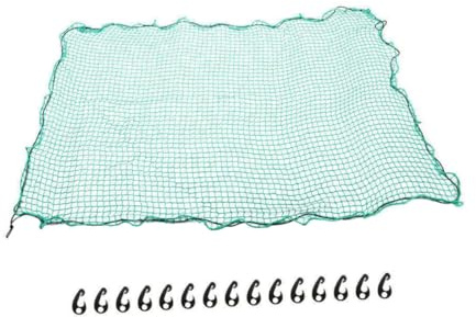 EPIGEIST Rete Cargo Pickup Resistente in Nylon con Elastici e Ganci Rete Carico per Camion Rimorchi e Contenitori Copertura Estensibile per Trasporto Sicuro