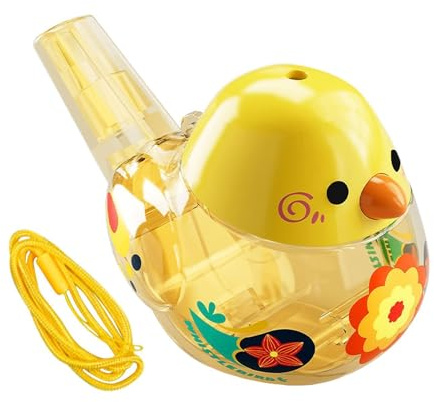 Silbato Acuático Infantil de Pájaro Novedoso Instrumento Musical Portátil y