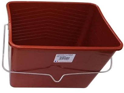 SAVY Seau à Peinture 7 litres, Couleur Brique