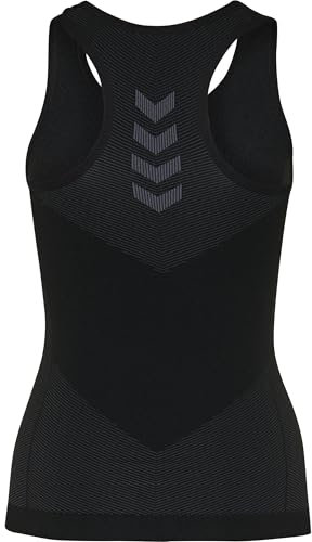 hummel Damen First Seamless Tanktop, Schwarz, M-L EU