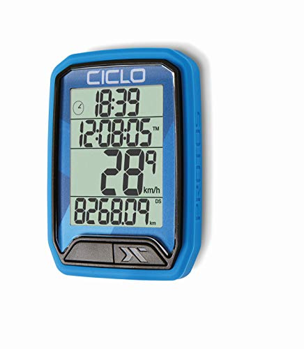 Ciclosport Ciclo PROTOS 213, Computer per Biciclette Unisex-Adult, Blu, normale