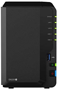 Synology DS220+. 28TB Seagate Ironwolf.
