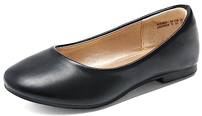 DREAM PAIRS Ballerines Fille Confortables à Enfiler | Chaussures Plates Enfant Semelle Souple Antidérapante, pour Quotidien, Fête et Mariage