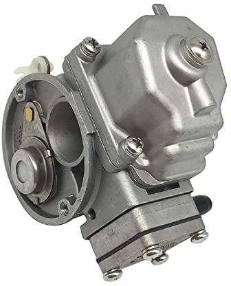 Downwind Boot Vergaser Marine Motorrad Kohlenhydrate Vergaser Assis kompatibel mit Yamaha 2 Strich 5 PS 6 PS Außenborder Motorbootzubehör Marine