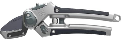 Kent & Stowe Gartenschere Amboss - Kohlenstoffstahl-Klingen mit patentierter Eversharp-Technologie - Schneidewerkzeug zum Schneiden von trockenem Holz - 10 Jahre Garantie