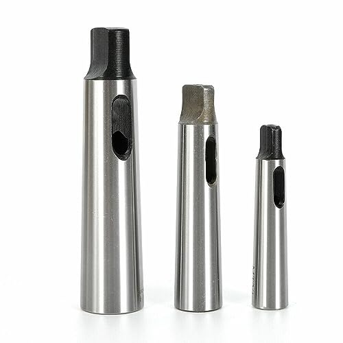 3er Reduzierhülse Morsekegel MK4-3 MK3-2 MK2-1 Konushülse Adapter MK4 auf MK1 für Ständerbohrmaschinen bzw. Drehbänke