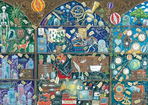 Ravensburger Puzzle 17597 - Das Kuriositätenkabinett - 1000 Teile Puzzle für Erwachsene ab 14 Jahren