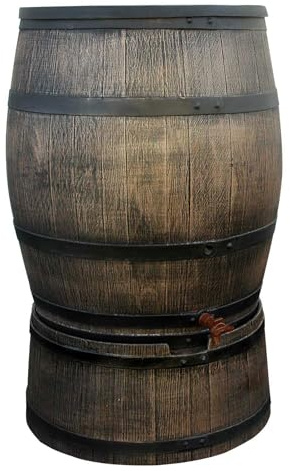 YERD Regenfass 350 Liter (Set Tonne+Sockel 350 Liter)