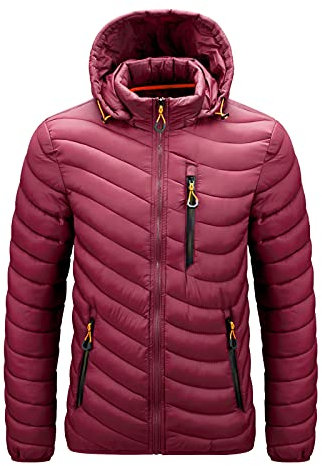 Generico Felpa Uomo Imbottita con Cappuccio E Zip Invernale Felpa Grigia Bambino 10 Anni Tuta da Lavoro Uomo Cotone Tuta Impermeabile Uomo Antipioggia Tuta Rossa Felpa Uomo con Zip Verde Militare