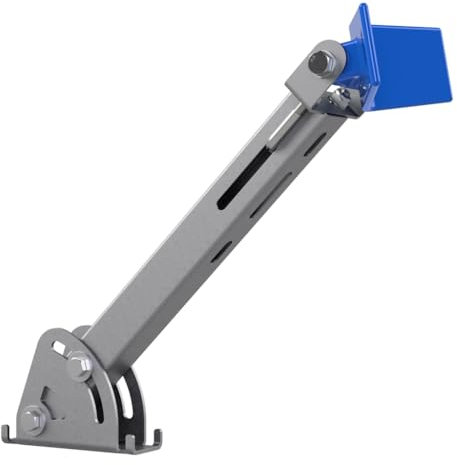 SUPROD Windenstand Windenbock Bugpuffer Bootstrailer Sliphilfe Polyurethan WIN2-TPU, blau