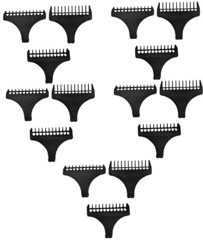 FRCOLOR 5sätze Haarschneider Aufsteckkämme Präzise Haarschneideaufsätze Für Trimmen Und Styling Langlebige Kunststoffmaterialien Geeignet Für Professionelle Anwendungen