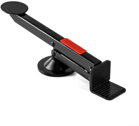 Besttoolifes Lève-porte à pied, rotation rapide à 360 degrés des portes en bois, portée de levage 6-60 mm, outil auxiliaire de levage de porte