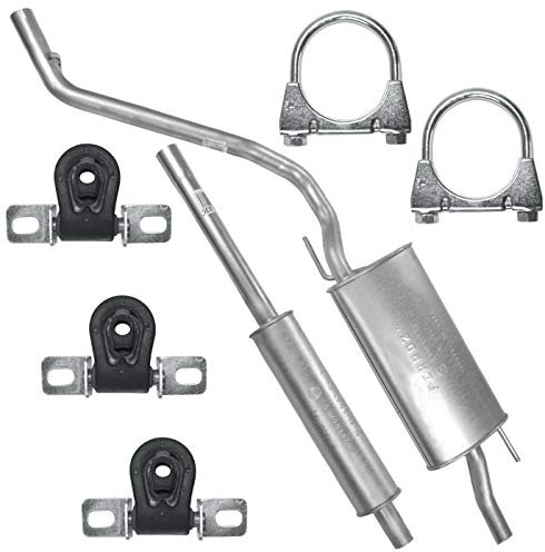 Ferroz Auspuffanlage Schalldämpferset Auspuff für VW Golf 3 III 1.4i 1.6i 1.8i 1.9 D