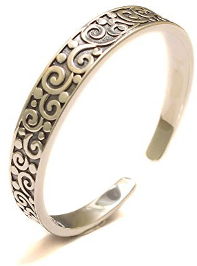 loveyourdiamonds Zehenring für großen Zeh Bass Schlüssel Design aus 925 Sterling Silber