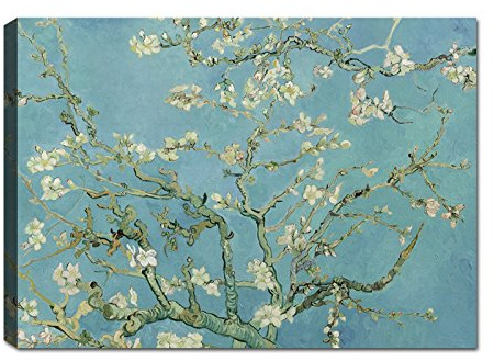 canvashop Quadro Mandorlo In Fiore Van Gogh 70x50 cm