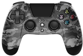 Gioteck - Mando Inalámbrico Con Botones Programables Dark Camo Vx-4 Para Playstation 4 Y Pc (PlayStation 4)