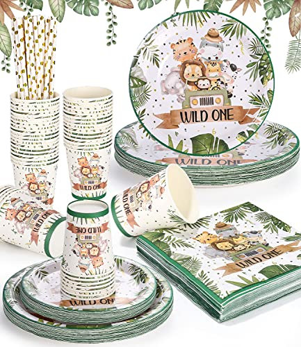 Juego de vajilla de fiesta de cumpleaños,150 unidades para 30 invitados,juego de vajilla de fiesta de cumpleaños juego de platos de papel para cumpleaños infantiles, incluye platos,servilletas,taza