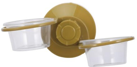 Happyyami Reptilien-futternapf Reptilien-wassernapf Ecknapf Für Reptilien Hängenapf Kunststoff Reptilienbedarf