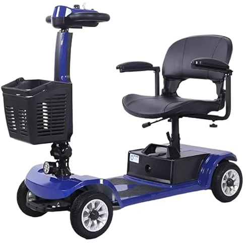 Vehículo de Movilidad 4 Ruedas Plegable Desmontable Batería Extraíble Ideal Pasillos y Ascensores 120 Kg Dortomedical®