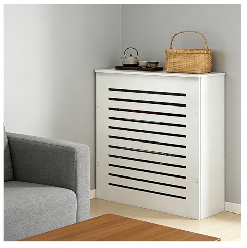 LINGDSWULING Copri Termosifoni Mensola Per Termosifone Rimovibile Mensola Sopra Termosifone Stile Verticale Pannello Copertura Del Radiatore Mensola Per Radiatore(80x80x20cm(32x32x8in))
