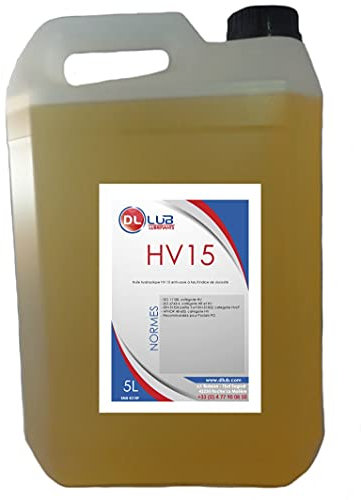 DLLUB - HUILE HYDRAULIQUE HV 15-5 litres