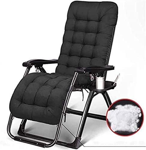 Strandstühle Sonnenliege/Zero-Gravity-Stuhl Faltbarer, Verstellbarer, klappbarer Liegestuhl für den Außenbereich, Sonnenliegen, Balkon mit Getränkehalter