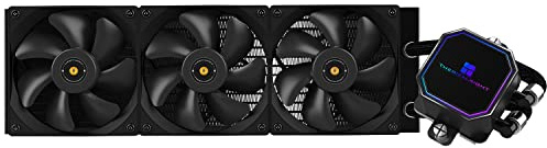Thermalright Frozen Prism 360 Black Liquid CPU Water Cooler with 120mm PWM Fan,360 Black Cold Row Specification,Integrated Water-Cooler Heatsink for AM4/AM5,Intel LGA1700/1150/1151/1200/1851