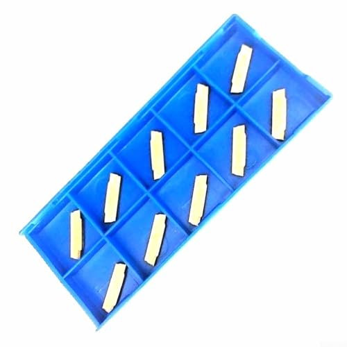 ZYWUOY 10 PCS MGMN200 Grooving Carbide Inserts Lathe Cutter Set, Excellent Durability