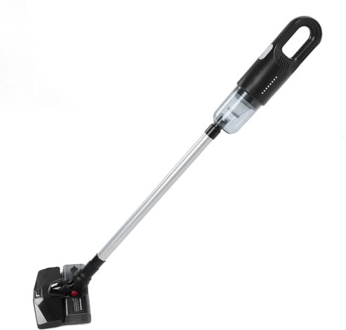 Cordless Handheld Vacuum Cleaner, Lightweight Powerful Suction Wet Dry Vacuum Cleaner with Mop Water Tank, 400ml Dust Box for Pet Hair, Cordless Vacuum Cleaner (Black)