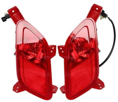 ASKKLP Heckstoßstange Reflektor für Hyundai Feist Veloster 2011-2013, Hintere Stoßstange Reflektor Licht Lampe Nebelschlussleuchte Heckstoßstange Rückstrahler Rückleuchte