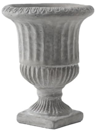 Pot de fleurs européen créatif trophée vase pour fleurs sèches décoration artistique de bureau (16,5 cm)