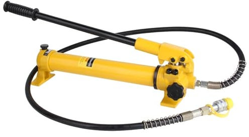 Car Hydraulic Pumps CP-700 Hydraulic Manual Pump, 10000PSI Lightweight Hydraulic Hand Pump for 10 Ton Hydraulic Ram Cylinders Hydraulic Cylinder Jack