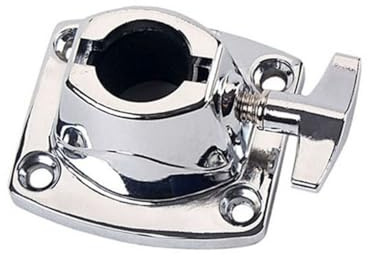 HANABASS Soporte de Pata de Tom para Batería Base Ajustable que Sujeta Seguridad el Tom Pieza Esencial del Kit de Batería para Montaje Estable en Escenario y Estudio
