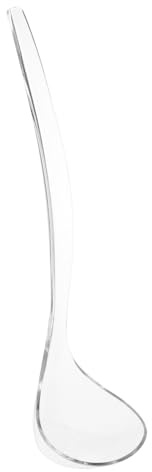 TOBBOMEY Utensili Da Cucina Manici Mestolo Da Portata Cucchiaio Servire Cucchiai Grandi Acciaio Inossidabile Zuppa Cucina Carino Forniture Da Cucina Mestolo Riutilizzabile Cucchiaio