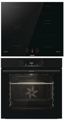 GORENJE Backofen-Set JUMP SET PYRO/I, mit Teleskopauszug nachrüstbar, Pyrolyse-Selbstreinigung, Pyrolyse: Selbstreinigung durch hohe Hitze ohne Chemie