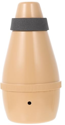 Healeved Silenciador de Trompeta de Abs Ligero y Amortiguador de Sonido para Instrumento Musical, Accesorio Adecuado para Trompetistas y Práctica Silenciosa