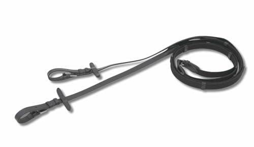 AMKA Gurtzügel mit Stegen für Pony, silberfarbene Schnallen