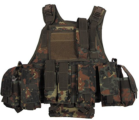 MFH Weste, Ranger, div. Taschen