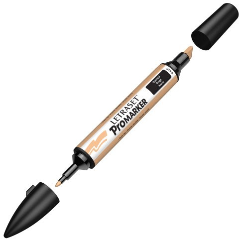 Reeves ProMarker PROMARKER Oatmeal Brown Chisel Tip Marking Pen