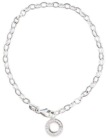 Thomas Sabo Damen Charm-Fußkette Classic Charm Club 925 Sterling Silber X0034-001-12