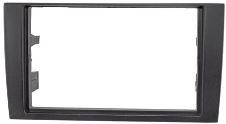 tomzz Audio 2403-038 Panel de Radio Doble DIN Compatible con Audi A4 B6 8E Seat Exeo 3R 3RN Negro