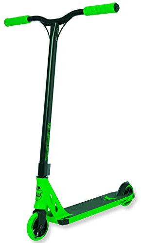 Longway Stunt Scooter – Summit – High End Profi StuntScooter, 6061 T6 Alu, ABEC 9 Kugellager, 110mm Wheels mit Alu Core, kickscooter, Funscooter, Roller, Trick Scooter für Kids, Teens und Pros, Grün