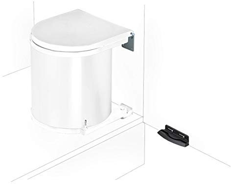 Wesco Die Runden Einbaueimer 13 Liter Weiß