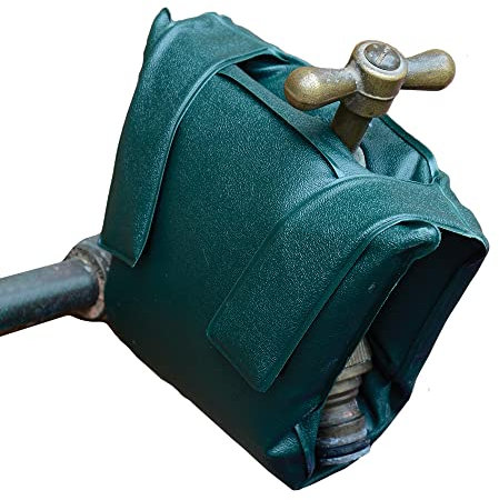 Easylife Thermal Tap Jacket x 2, Tap Cover, Indoor and Outside Insulated Tap Cover for Taps, Water Pipes and Faucets | Green | one Size fits All