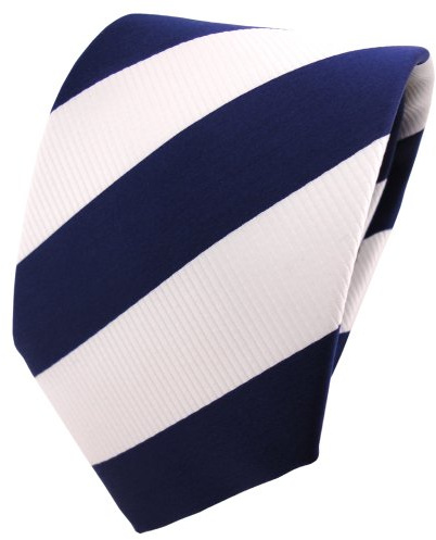 TigerTie Designer Krawatte in gemustert gestreift - Binderbreite 8 cm